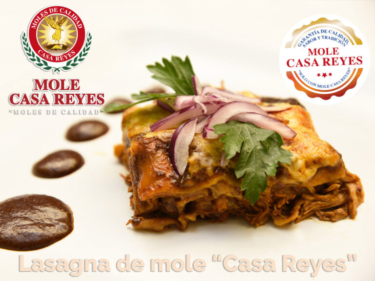 Lasagna de mole